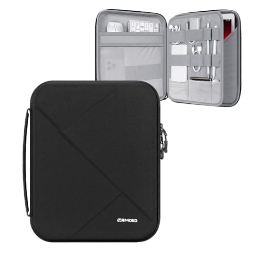 MoKo 9-11 Inch Hard EVA Tablet Sleeve Bag with Padded Handle