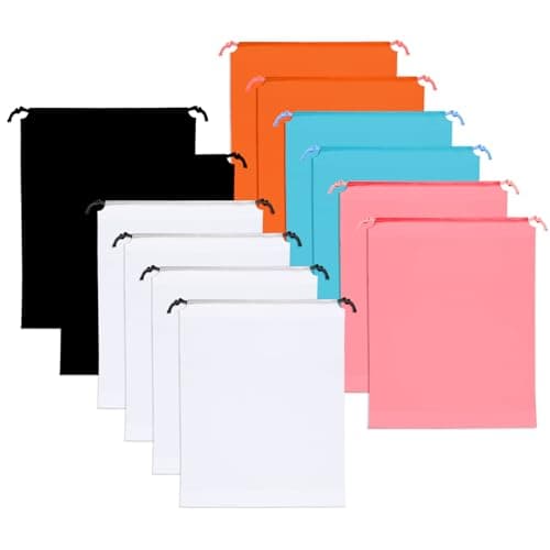 Shoe Bag Portable Multi-Purpose Storage Bag (Colourful, 12PCS)