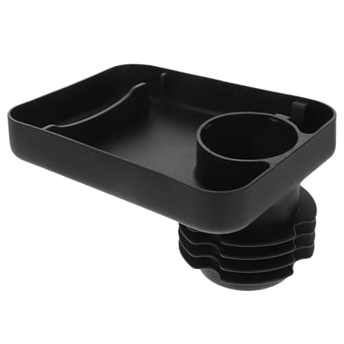 MOBUTOFU Car Seat Tray Organizer for Travel and Car Rides Black