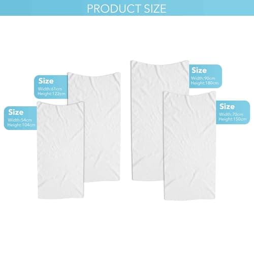 Print Maniacs Personalised Couple Gift Towel Hubby and Wifey Custom Name Microfibre Beach Towel Large Quick Dry Lightweight Travel Towel Honeymoon Holiday — view 2