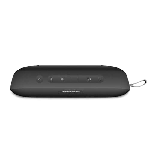 Bose SoundLink Flex Portable Bluetooth Speaker (2nd Gen), Portable Outdoor Speaker with Hi-Fi Audio, Up to 12 Hours Battery Life, Waterproof and Dustproof, Black — view 4