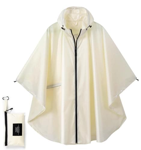 SIRMEDAL Waterproof Rain Poncho Hooded Raincoat Outdoor Cape