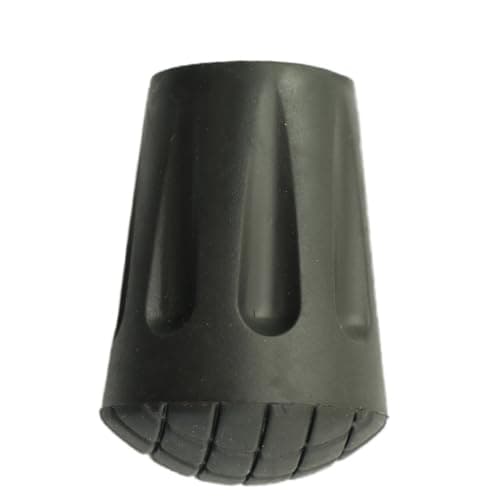YTgilo 6PCS Outdoor Hiking Poles Accessories Hiking Poles Mesh Bottom Foot Cover Hole Diameter 11mm Tip Protector Anti Skid Foot Pad Hiking Poles Collapsible Rubber Tip — view 5