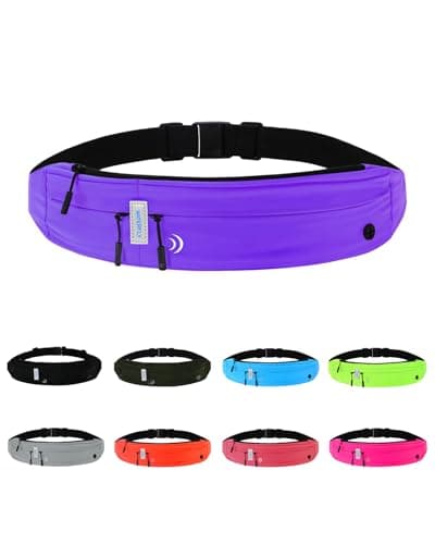 Waterfly Running Belt Bum Bag: Runner Marathon Jogging Men Women