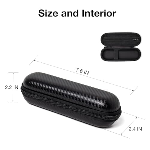 Nincha Travel Case Compatible with Philips Hybrid Electric Trimmer and Shaver, Face + Body Groomer QP2724/90, QP2834/70, QP1924/70, QP6531/70, QP4631/90, Hard Carrying Case, Portable Bag，Black — view 2