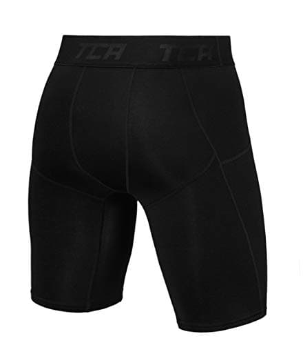 TCA Boys' SuperThermal Compression Base Layer Thermal Under Shorts - Black Stealth, 12-14 Years — view 2