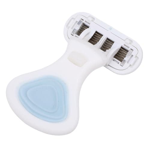 Picysa Travel Size Women's Shaving Kit with Foldable Handle, 6 Layer Cutters Portable Shaving Tool (Blue) — view 2