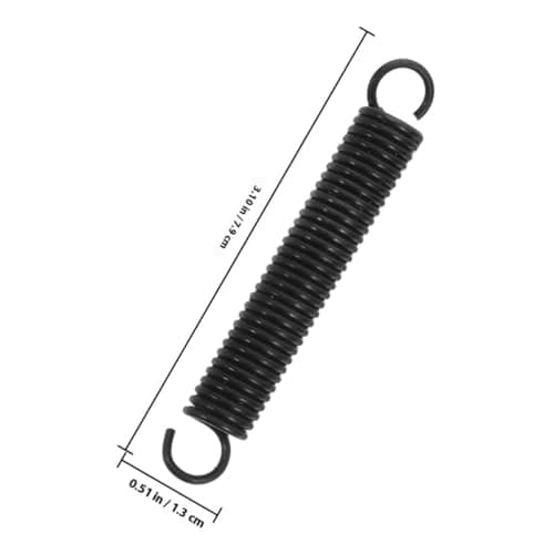 6pcs Pruning Shear Replacement Spring Stainless Steel Black Heavy Duty — view 2