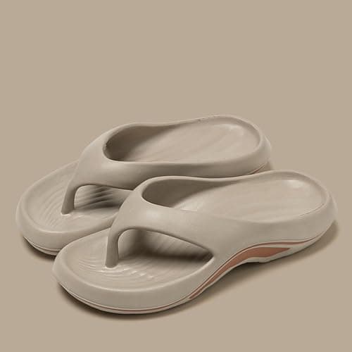 Flip Flops With Arch Support, Shower Flip-Flops Women Non Slip, Slip On — view 4