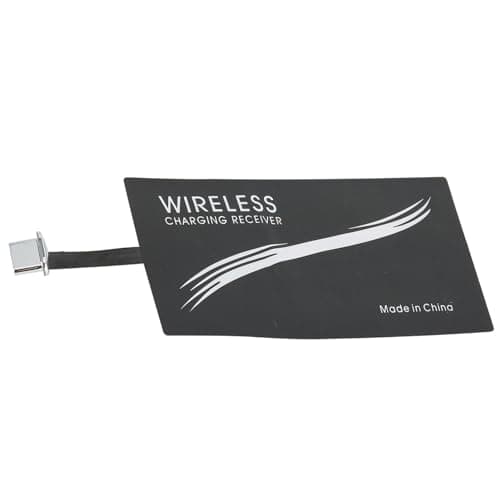 Qi Adapter Type C Wireless Charging Receiver, 2PCS Universal Charging Pad Adapter Wireless Charging Chip Mobile Phone Sticker Charging Receiver — view 3