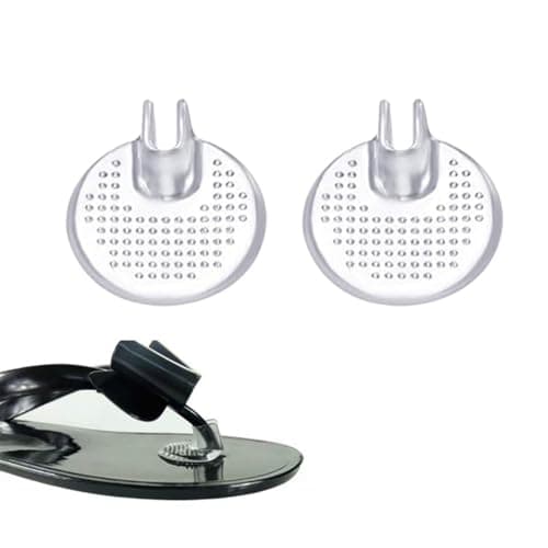 Silicone Thong Sandal Toe Protectors | 1 Pair Soft Flip Flop Gel Cushions Pad | Gel Toe Guards Cushions for Men and Women | Anti-Wear Comfort & Foot Protection Solution (2)