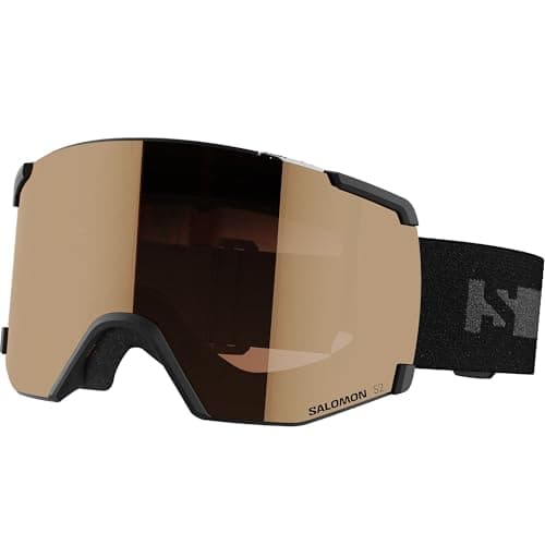 Salomon S/view Access Unisex Goggles Ski Snowboarding, Extended field of vision, Eye fatigue & glare reduction, and No more fogging, Black, One Size — view 2