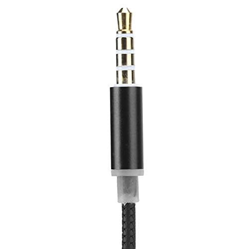 In-Ear Noise Reduction Headphones 3 Pack with Mic for Mobile Phone, Black — view 6