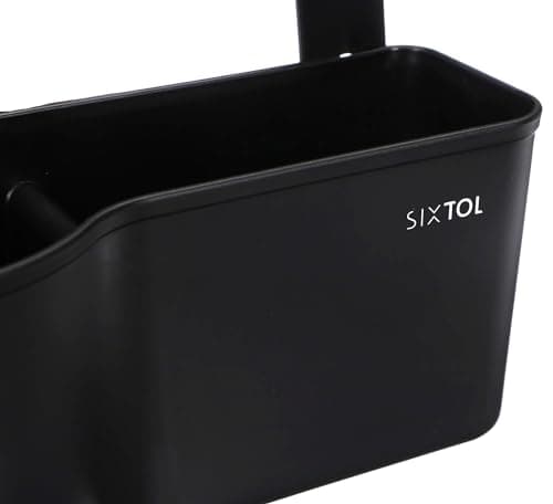 SIXTOL CAR STORAGE 1 | Headrest Multifunctional Organiser with Cup Holder | Tissue Box | Car Travel Accessories | Black — view 5