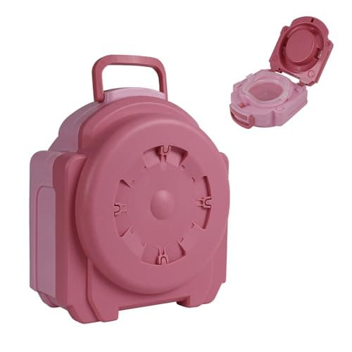 Travel Potty for Toddlers, Portable Toddler Potty Toilet Seat, Pink