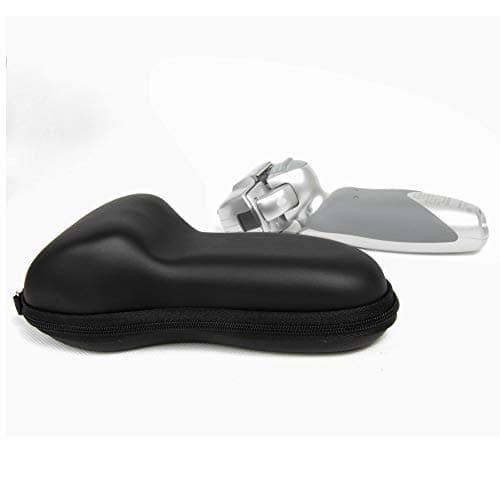 Hermitshell EVA Hard case with Carabiner for panasonic ES-LA63-S ES-LA93-K ES-8103S ES-RF31 ES-RF41 ES-SL41 Arc3 ARC4 Electric Shaver Color Black — view 5