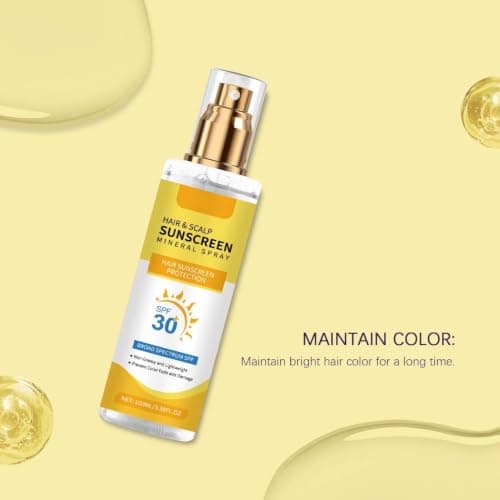 Hair Scalp Sunscreen Scalp Protector Spray,UV Hair Protector Spray,SPF30 Sun Protection Spf, Sun Protection, Non-Greasy UV Protection (1PC) — view 2