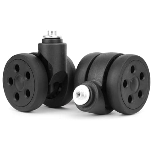 Vivikivi 2 Pcs Suitcase Wheels Replacement 50mm Luggage Wheels, LN-5