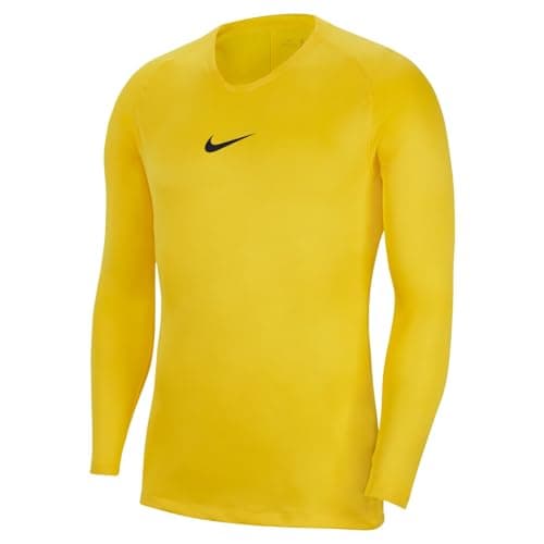 NIKE AV2609-719 Dri-FIT Park First Layer Sweatshirt Men's TOUR YELLOW/BLACK Size S — view 5