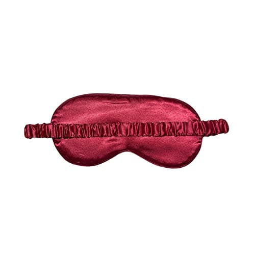 WESTEND CHOICE Sleep Mask 2 Pack Soft Satin Silk Eye Mask for Men Women Eye Blindfold for Travel Light Blocking Night Sleep Mask Comfortable Blackout Sleeping Mask (Red) — view 2