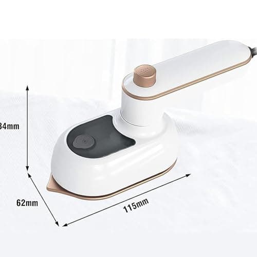 Mini Steam Iron 180° Rotatable, Travel Iron 50ml Quick Heating — view 2