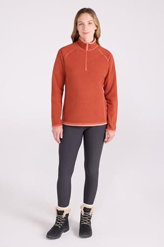 Mountain Warehouse Montana Womens Fleece Jumper Burnt Or 16 — view 3