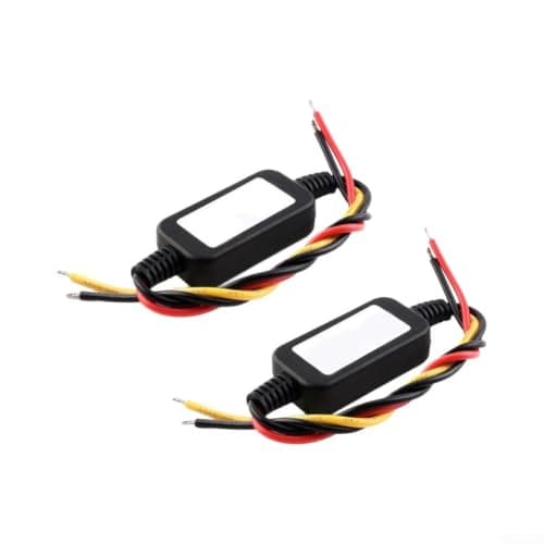 DC 12V To 6V 3A Step-Down Converter, Non-Isolated, Waterproof, 2-Pack