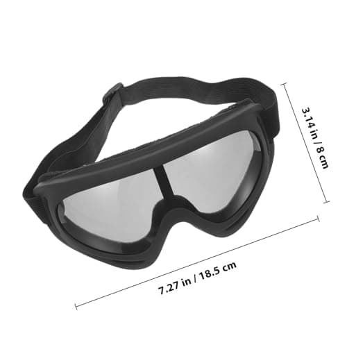 Goggles Tpu Windproof Black Cycling for Skiing and Motorcycle , Riding — view 2