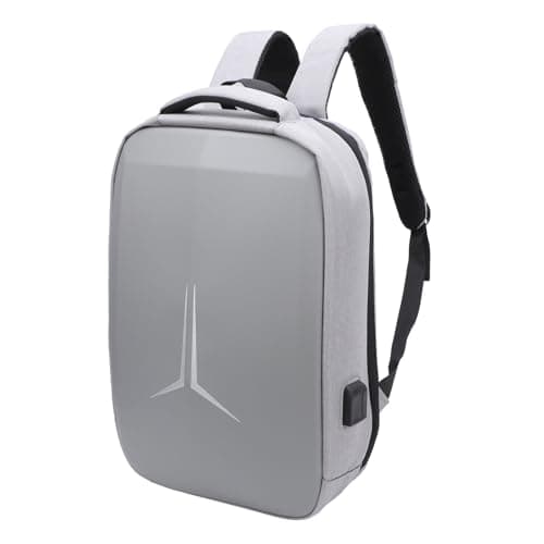 Satellite Travel Backpack Anti Theft Dish Router Storage USB Charging Water Resistant for Travelers, Nylon 17.32x12.6x5.12in
