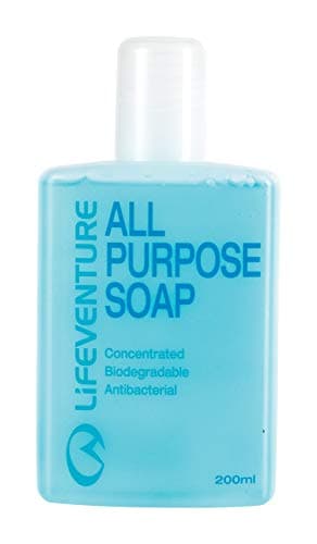 Lifeventure 200ml All Purpose Biodegradable and PH balanced Bottled Soap