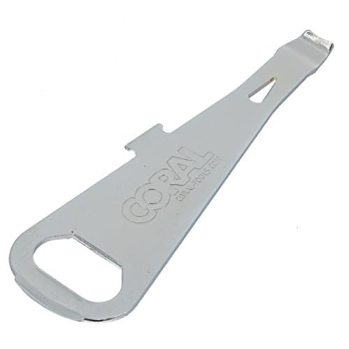 Coral 73510 Essentials Paint Tin Can and Bottle Opener with Pry Bar Nail Pull and Screwdriver Head Multi-Tool, Silver — view 4