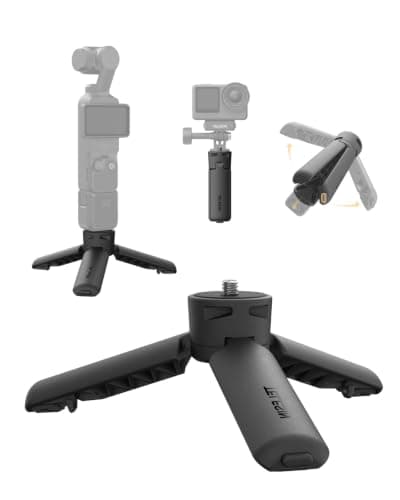 TELESIN Mini Tripod for DJI Osmo Pocket 4P/4/3 Insta360 Luna Ultra