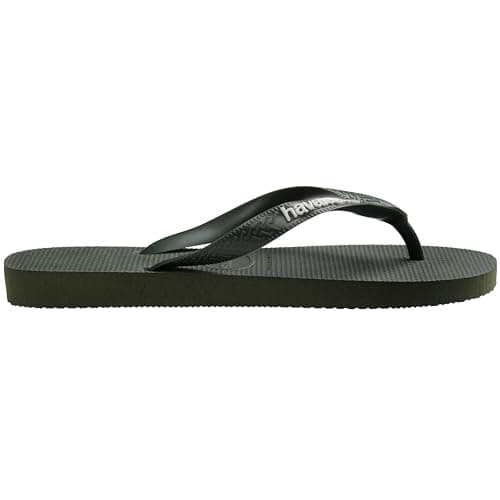Havaianas Top Brasil Logo Unisex Adults Flip Flop, Olive Green, 5 UK — view 3