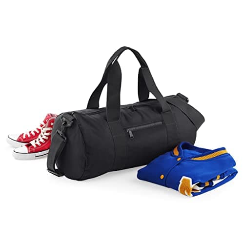 BagBase BG140BKBK Original Barrel Bag Black/Black Bg140 - Black/Black, M — view 2