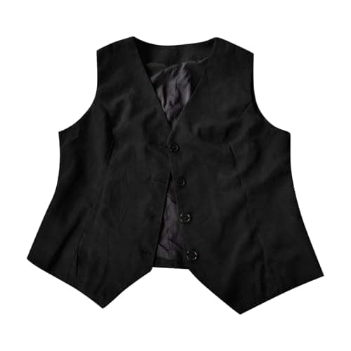 Men's Outdoor Fleece Vest Lightweight Warm Sleeveless Jacket Windproof Softshell for Hiking Camping, Breathable Thermal Layer, Secure Zip Pockets (Black, XL)