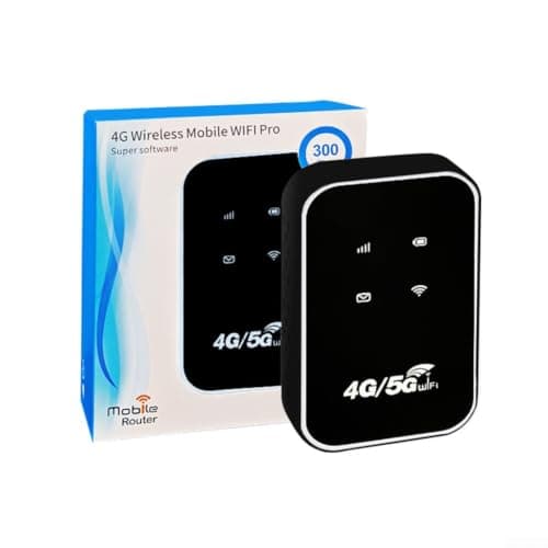 Wi-Fi 6 Dual Band Portable Router 2.4GHz Fast Speed(black)