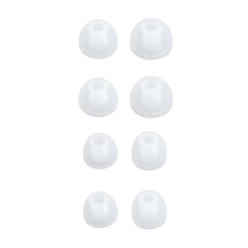 SENECESLI Replacement Silicone Earbuds Tips 4 Sizes Noise Cancelling Comfortable Ear Tips for WF‑1000XM3 WI‑1000XM2 SP510 SP900 C600N Earbuds, 8 Pack — view 4