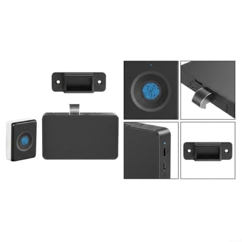Biometric Fingerprint Cabinet Lock For Wooden Furniture — view 2