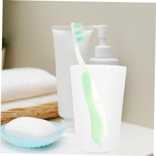 6pcs Folding Toothbrush Set Portable Plastic Manual Oral Care — view 6