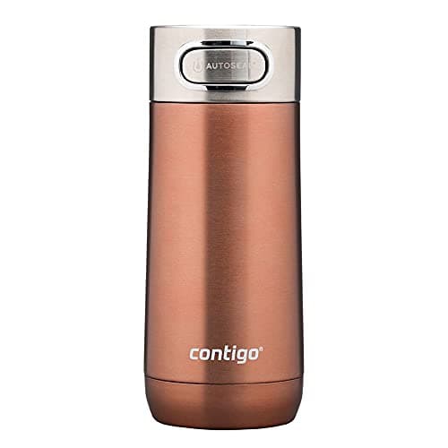 Contigo Luxe Autoseal Travel Mug | leakproof Thermal-Mug | 5h hot | 360 ml, Zinfandel