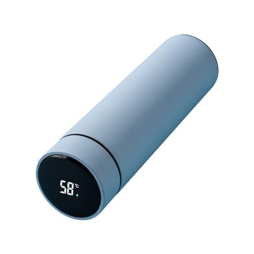 Smart Water Bottle with LED Temperature Display, Thermostat Double Wall Vacuum Insulated Waterbottle, Leak Proof, for School Travel & Outdoor