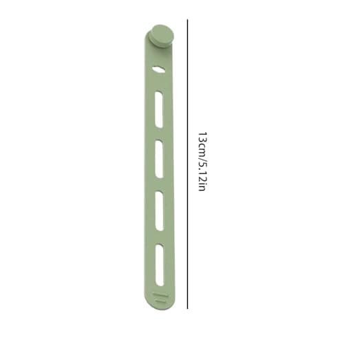 Silicone Cable Ties 20 Pack Fastening Bands for Cord Organization — view 5