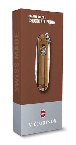 Victorinox Swiss Army Knife Classic SD, Pocket Knife, 7 Functions, Brown — view 5