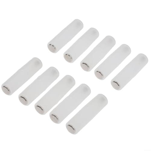 AAA to AA for battery Adapter 10-Pack PP Plastic AAA to AA for