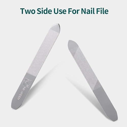 MR.GREEN Nail Clipper 4Pcs Set, Stainless Steel Manicure Pedicure Set, Medical Grade Grooming Kit with Travel Case Gift Box for Man & Woman — view 4