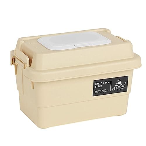 Stackable Outdoor Storage Box Camping Desktop Tissue Container Waterproof Carrying Hiking Carrier Cargo Car Trunk Organizer