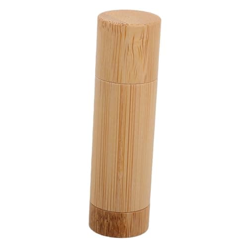5g Refillable Bamboo Lipstick Tube for Cosmetic Wax Storage