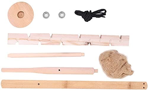 Namvo Bow Drill Kit Fire Starter Primitive Wood Survival Practice Friction Fire Tool Scout Outdoor Activity Kits Funny Primitive Survival Accessory for Teaching Outward Bound Training — view 5
