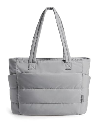 bagsmart Tote Bags for Women – 18L/20L Lightweight Taslan Puffer Handbag