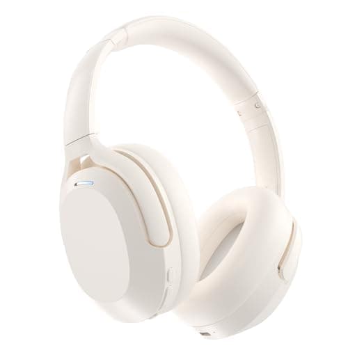 Rebocico Noise Cancelling Headphones Over Ear Wireless Headphones for Home